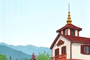 《第九号温室》封面，穹顶温室内的异色藤蔓